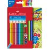 FABER-CASTELL Farbstift Colour Grip 201640 5 Stück ass.