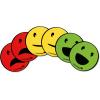 LEGAMASTER Symbole Emoticon 50mm 7-123304 ass., magnetisch 6 Stück