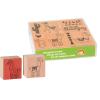 HEYDA Stempel-Set Lama 12x10x3cm 204888676 Holz 10-teilig