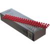 GOP Plastikbinderücken 020728 8mm, rot 100 Stück