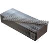 GOP Plastikbinderücken 020732 10mm, weiss 100 Stück