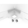 MAGNETOPLAN Eckablageschale Infinity Wall 114667035 lichtgrau