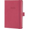 CONCEPTUM Wochenkalender 2025 C2571 1W/2S rot 15.1x10.8cm