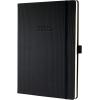 CONCEPTUM Wochenkalender 2026 C2618 1W/2S schwarz 31.5x22.5cm