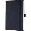 CONCEPTUM Wochenkalender 2026 C2619 1W/2S schwarz 21.3x14.8cm