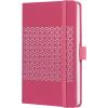 JOLIE Notizbuch A6 JN206 peacock pink, liniert, 174 S.