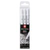 SAKURA Gelly Roll 0.3/0.4/0.5mm POXPGBWH3C White 3 Stück