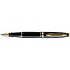 WATERMAN Füllfederhalter F S0951640 EXPERT Black G.C. blau