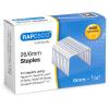 RAPESCO Heftklammern 26/6mm S11662Z3 5000 Stück verzinkt