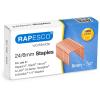 RAPESCO Heftklammern 24/6mm S24600Z3 1000 Stück Kupfer