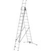 HAILO Alu-Kombileiter 9312-507 ProfiLOT, 3x12 Tritte