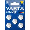 VARTA Knopfzellenbatterie 06016 101 415 CR2016 5 Stück