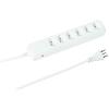 STEFFEN Steckdosenleiste 207605216 C POWER EASY 1.5m, 6xT13, weiss