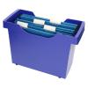 LEITZ Hängemappenbox 1993-00-35 blau,inkl. 5 Hängemappen