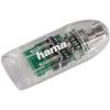 HAMA USB-2.0-Kartenleser 8in1 91092 SD/microSD, Transparent