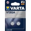 VARTA Knopfzelle 4276101402 V13GA, 2 Stück