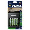 VARTA LCD Plug Charger 56706 57687101441 avec 4x AA, 2100mAh