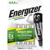 ENERGIZER Batterie Akku E301375702 AAA/HR03, 500mAh, 4 Stück