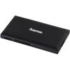 HAMA USB-3.0-Multi-Kartenleser 181018 SD/microSD/CF/MS, Schwarz