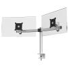 DURABLE Monitor Halterung 508523 für 2 Monitore, Tischklemme