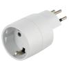 S-ELECTRO Reisestecker, weiss 85.701