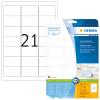 HERMA Etiketten 5029 5029 63.5x38.1mm 525Stk. 25 Blatt