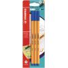 STABILO Fineliner Point 88 0.4mm B-14827-10 blau, 3 Stück
