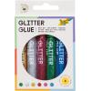 FOLIA Glitter-Glue 570 6 Stück