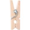 I AM CREATIVE Holz-Wäscheklammern 1301.03 50 Stück, 25x3mm