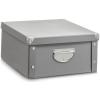 ZELLER Aufbewahrungsbox 22lt 17599 grau 40x33x17cm