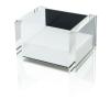WEDO Zettelbox EXKLUSIV 607001 11.6x9.9x7.5cm 500Bl. Acryl