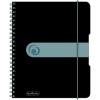 HERLITZ Collegeblock A5 11293768 Easy orga 5mm kar. schwarz