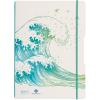 HERLITZ Notizbuch My Book A4 50033645 A4 gREENline Welle 80Bl.kar.
