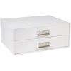 BIGSO BOX OF SWEDEN Schubladenbox Birger 943145544 2 Schubladen, weiss