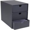 BIGSO BOX OF SWEDEN Schubladenbox Ingrid 15751600 3 Schubladen, dunkelgrau