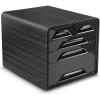 CEP Schubladenbox Smoove Confort 1072130011 5 Schubladen schwarz
