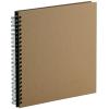 RÖSSLER Fotoalbum 1329452627 29x29cm, kraft/schwarz