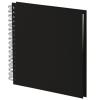 RÖSSLER Fotoalbum 1329452707 29x29cm, schwarz/schwarz
