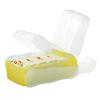 HAN Karteibox Croco A7 997-653 gelb 12.1x8.5x24.6cm
