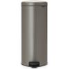 BRABANTIA Treteimer NewIcon 114441 30 Liter, platinum