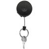RIEFFEL SWITZERLAND Schluesselanh. 360° KB 484 BLACK Kb 484, Auszugsschnur 120Cm