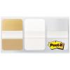 POST-IT Haftindex Index Strong 686-METAL 3x12 Stück,gold,weiss,silber
