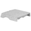 ME-FIRST Monitorständer Q-riser BNEQR50CLGY 50 Circular grau
