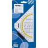 NOVOOO Geodreieck 22cm E-110134 MTH mit Griff