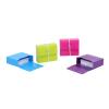 METZGER&MENDLE Karteikartenbox mit Gummi A8 66090380 ass. 4 Farben 5x6.9cm