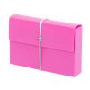 METZGER&MENDLE Karteikartenbox mit Gummi A7 66030360 rot 7.5x12.5cm