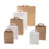 NEUTRAL Papiertragetasche Flachhenkel 715.0280.10 braun 28x12x36cm, 350 Stück