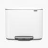BRABANTIA Treteimer BO 121005 3x11 L weiss