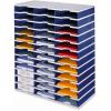 STYRO Ablagesystem Styrodoc Trio 36 268-0312.38 blau, grau