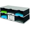 STYRO Ablagesystem Styrodoc Trio 6 268-0322.98 Jumbo 6, schwarz, grau